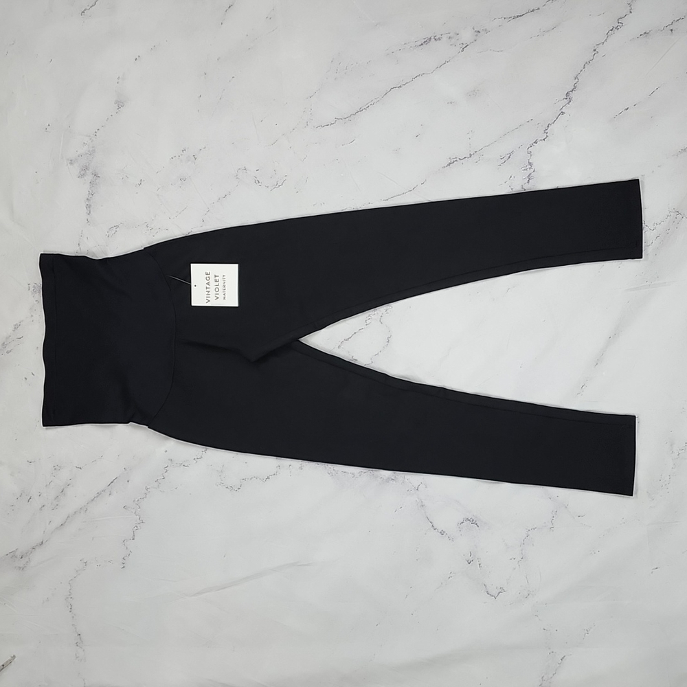 NWT Violet Black Stretch Maternity Pants